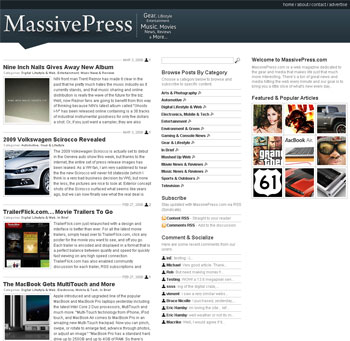 massivepress theme