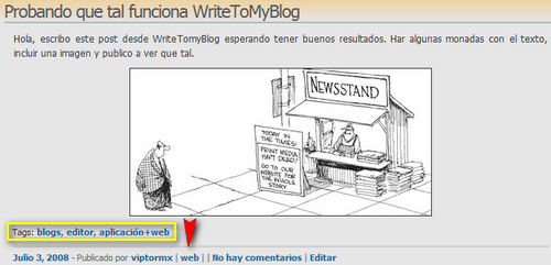 post publicado