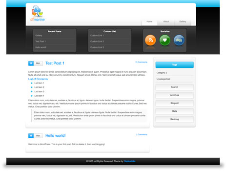 marinetheme_03 plantilla dfmarine