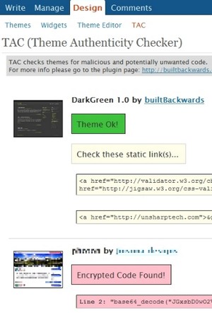 themespam plugin theme spam