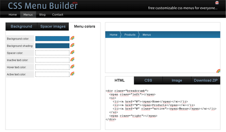 crear-menus-css