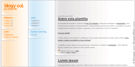 Columnas demo